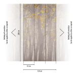 79226-2 Панно AS Creation 159*280, Лес на рассвете 79226-2 Панно AS Creation 159*280, Лес на рассвете