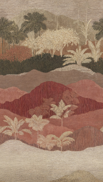 79216-8 Панно AS Creation 159*280, Терракотовые тропики