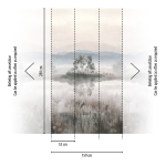 79236-5 Панно AS Creation 159*280, Горное озёро